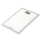 ヴィンテージキジのゲーム鳥スケッチカラー#3 ノートパッド (アングル)