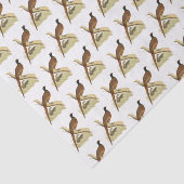 ヴィンテージキジのブランチゲーム鳥スケッチ色 薄葉紙 (詳細)