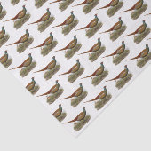 ヴィンテージキジ鳥類スケッチ色 薄葉紙 (詳細)