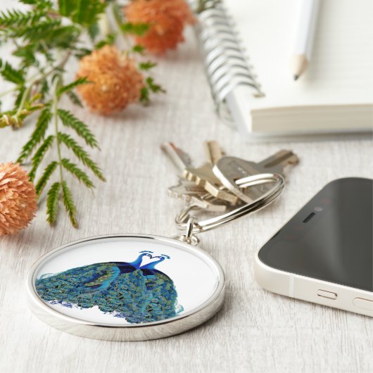 ヴィンテージキスをするペコックス キーホルダー (側面)