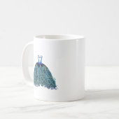 ヴィンテージキスをするペコックス コーヒーマグカップ (正面左)