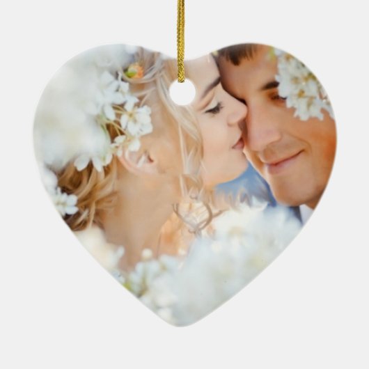 ヴィンテージキスをするペコックス セラミックオーナメント (裏面)