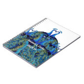 ヴィンテージキスをするペコックス ノートブック (左側)