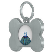 ヴィンテージキスをするペコックス ペットネームタグ (正面右)