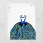 ヴィンテージキスをするペコックス ポストカード (正面/裏面)