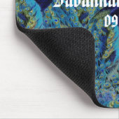 ヴィンテージキスをするペコックス マウスパッド (コーナー)