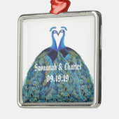 ヴィンテージキスをするペコックス メタルオーナメント (左)