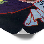 ヴィンテージキッシミーオセオラカウンティフロリダ旅行 ポスター (角)