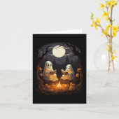 ヴィンテージキッズハロウィンキャン読ピング先生ブー カード (黄色い花)