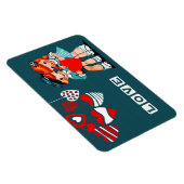 ヴィンテージキッズバレンタインデーのギフトマグネット マグネット (右側)