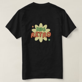 ヴィンテージキッズレトロTシャツ | お花のグラフィックTシャツ Tシャツ