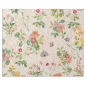 ヴィンテージキッチンイエローピンク可愛い花柄 ラッピングペーパー (フラット)