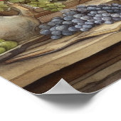 ヴィンテージキッチンウィンドウキャニスタガーデンプラント ポスター (角)