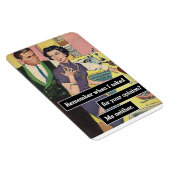 ヴィンテージキッチンカップル誰もが意見を持っている マグネット (右側)