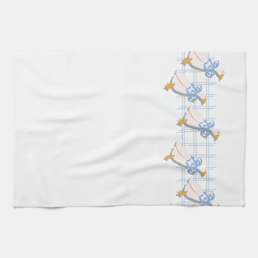 ヴィンテージキッチングースノスタルジアキッチンスタイル キッチンタオル (横)