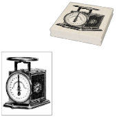 ヴィンテージキッチンスケールラバーアートスタンプ ラバースタンプ (押印)