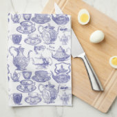 ヴィンテージキッチンティータオル キッチンタオル (四つ折り)