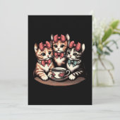 ヴィンテージキッチンティーパーティー 招待状 (スタンド正面)