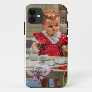 ヴィンテージキッチンドールiphone 6ケース iPhone 11 ケース