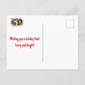 ヴィンテージキッテンおもしろい ポストカード (裏面)