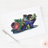 ヴィンテージキットインレディーズシューズシール 長方形シール (封筒)