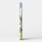 ヴィンテージキットンイラストレーションと黄色い花 Case-Mate iPhoneケース (裏面 / 左)