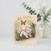 ヴィンテージキットン&バタフライ母ウィッシュ シーズンカード (スタンド正面)