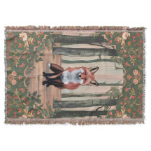 ヴィンテージキツネインウッズ自然アインスパイアート