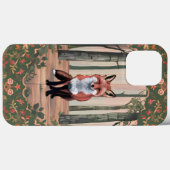 ヴィンテージキツネインウッズ自然アインスパイアート Case-Mate iPhoneケース (裏面 (横))