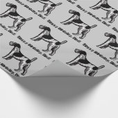 ヴィンテージキツネテリア ラッピングペーパー (角)