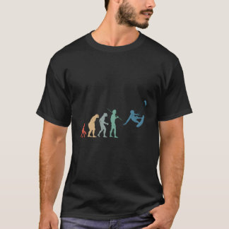 ヴィンテージキテボーディングサーファービーチforクリスマス tシャツ