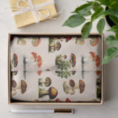 ヴィンテージキノコとキノコの芸術 薄葉紙 (ギフト)