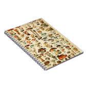 ヴィンテージキノコとキノコ ノートブック (右側)