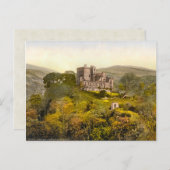 ヴィンテージキャッスルキャンベルスコットランド ポストカード (正面/裏面)