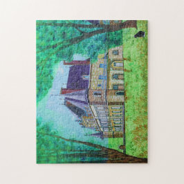 ヴィンテージキャッスルハウスロマカラフルンス ジグソーパズル