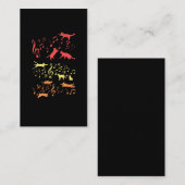 ヴィンテージキャッツミュージックノーおもしろいト子猫 名刺 (正面/裏面)