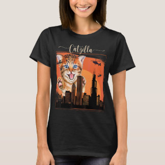 ヴィンテージキャッツリラキュート子猫いつも空腹ネコ2 Tシャツ