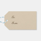 ヴィンテージキャッツ&ドッグクリスマスプレゼントラベル ギフトタグ (裏面横)