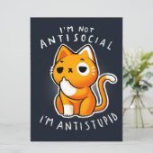 ヴィンテージキャットアート|バレンタインのかわいい贈り物 (スタンド正面)