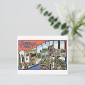 ヴィンテージキャットスキルマウンテンズハガキ ポストカード (スタンド正面)