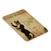 ヴィンテージキャットテーマ |カルテポストエール |猫の踊り マグネット (右側)