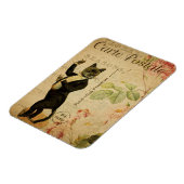 ヴィンテージキャットテーマ |カルテポストエール |猫の踊り マグネット (左側)