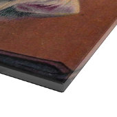 ヴィンテージキャットペットイラストレーションアールヌーボー エレガント カッティングボード (角)