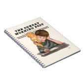 ヴィンテージキャットボーイ図解入りの、写真付きのマガジン1920s ノートブック (右側)