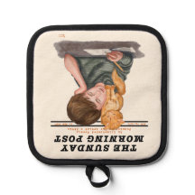 ヴィンテージキャットボーイ図解入りの、写真付きのマガジン1920s