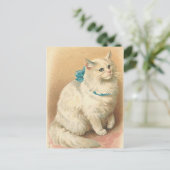 ヴィンテージキャットポストカード ポストカード (スタンド正面)