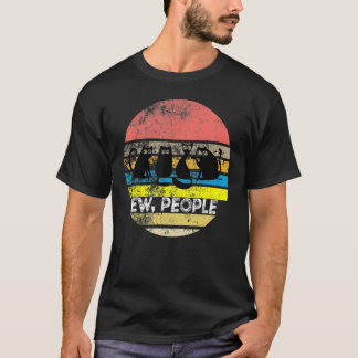 ヴィンテージキャットレトロスタイルキャットユーピープル Tシャツ