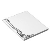 ヴィンテージキャット、スカル、Owlメモ帳 ノートパッド (アングル)