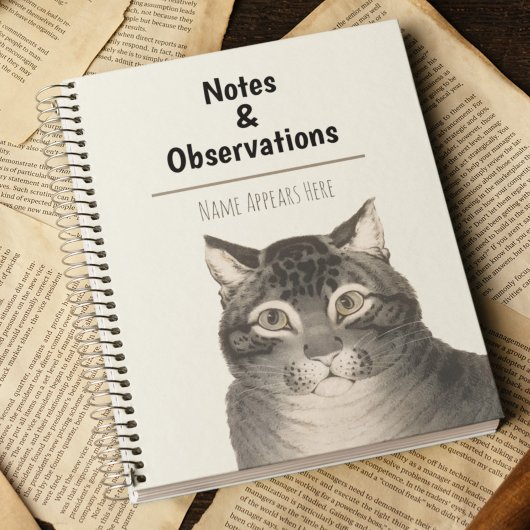 ヴィンテージキャッパーソナライズされたトカリア&イヴビクトリアン ノートブック