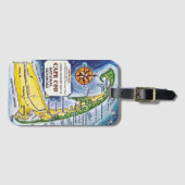 ヴィンテージキャップコッド海岸荷札 ラゲッジタグ (正面横)